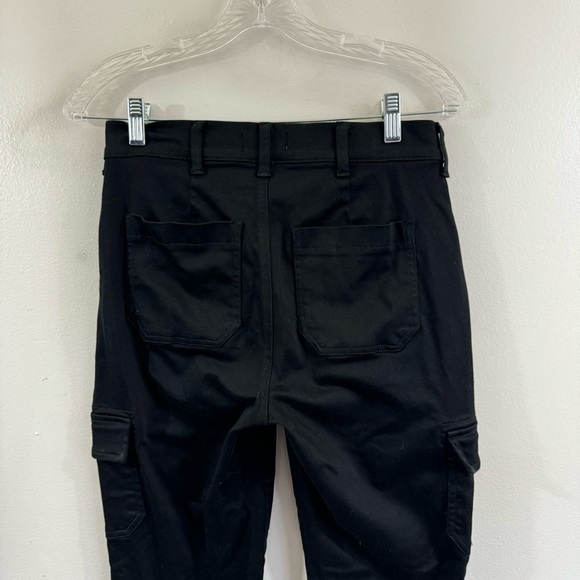 EVEREVE Larissa Cropped Cargo Pants Women's Size 25 Black #64843 Casual Stretch - Picture 6 of 13